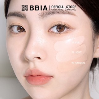 Cushion dưỡng ẩm căng bóng, bền màu BBIA Eau Glow Cushion Eau Edition 15g