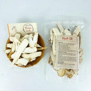 Bạch chỉ 1kg, khô, thái lát mỏng, trắng, thơm, không tẩy trắng - Lãn Ông