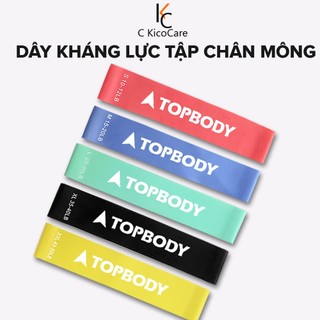 Dây Mini Band Cao Su Kháng Lực Tập Chân Mông KICO MBAND01