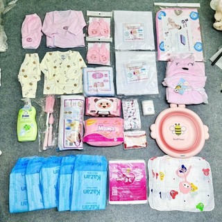 combo 27 món đồ sơ sinh cho bé