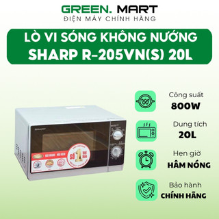 Lò vi sóng sharp 20l 23l r-g222vn-s có nướng r-207vn-sl r-2235h r-g302vn-s r-205vn-s r-207vn-sl r-32a2vn-s r-g228vn-sl