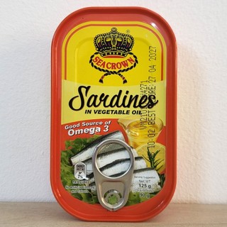 Sea crown cá trích ngâm dầu sardines in vegetable oil