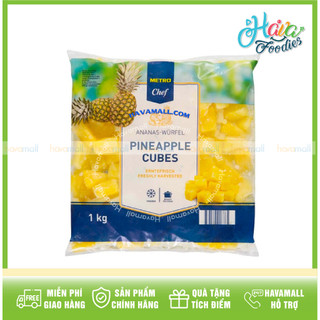 Xoài Cắt Vuông đông lạnh – Metro Chef – Mango Cubes 1kg