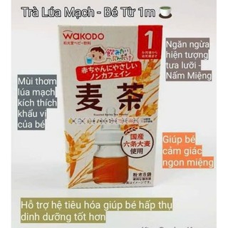 Trà thanh nhiệt cho bé Wakodo (đủ vị)