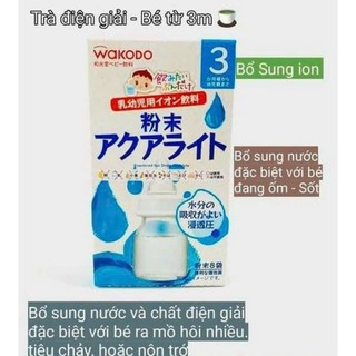 Trà thanh nhiệt cho bé Wakodo (đủ vị)