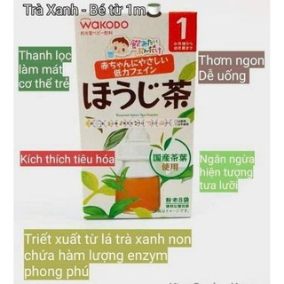 Trà thanh nhiệt cho bé Wakodo (đủ vị)