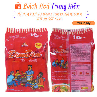 Mì dim dim hương vị tôm và gà micoem - bách hoá trung kiên