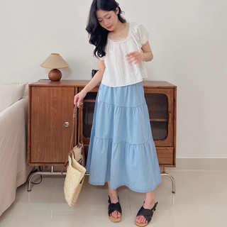 CHÂN VÂY TẦNG DÁNG MIDI 352
