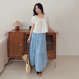 CHÂN VÂY TẦNG DÁNG MIDI 352