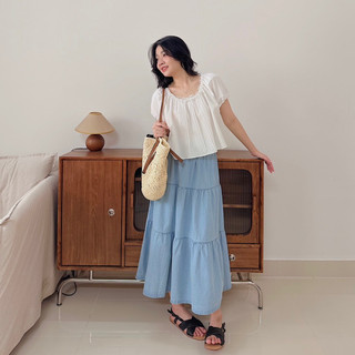 CHÂN VÂY TẦNG DÁNG MIDI 352