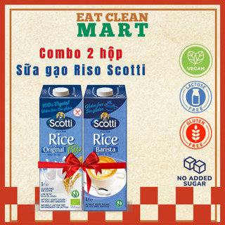 [COMBO 2 HỘP] Sữa Gạo Hữu Cơ Riso Scotti Thuần Chay Nhập Khẩu Ý