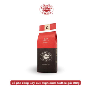 Cafe rang xay Culi Highlands Coffee gói 200g