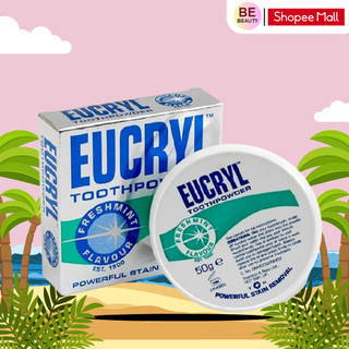 Bột Tẩy Trắng Răng Eucryl Powerful Stain Removal Toothpowder 50g