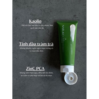 SỮA RỬA MẶT ĐẤT SÉT TRÀM TRÀ NARUKO