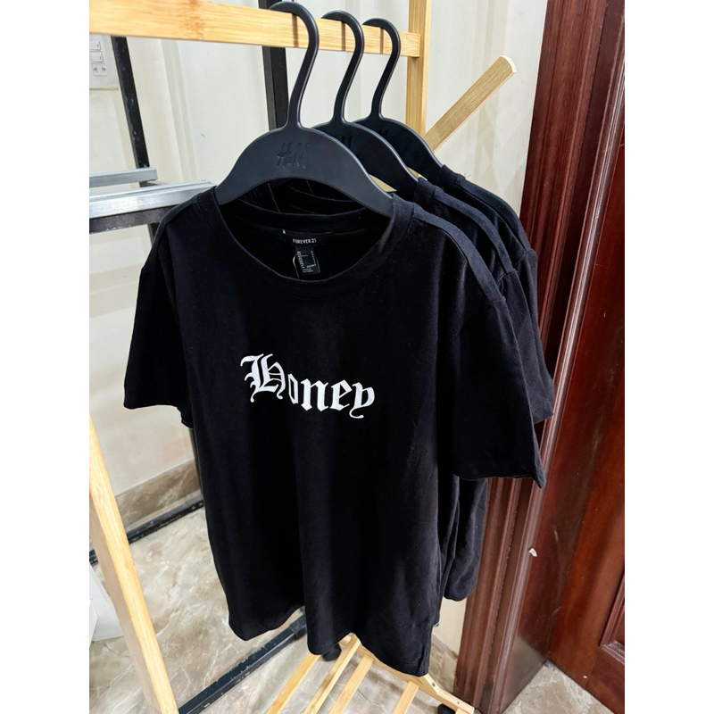 Áo Thun Nữ Honey Đen F21