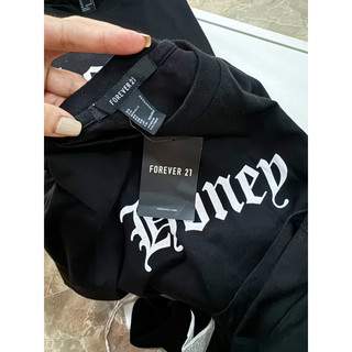 Áo Thun Nữ Honey Đen F21