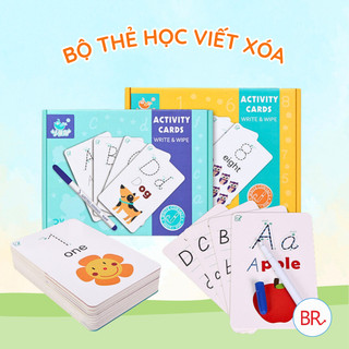 [VIDEO]Bộ thẻ học thần thánh viết xong lại xóa giúp bé làm quen với chữ số, tập viết, học phép tính 00616