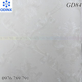 Giấy Dán Tường 3d Trang Trí Phòng Ngủ,Phòng Khách Đẹp, Lụa Không Keo, Khổ 53 cm, Nhiều Màu Lựa Chọn