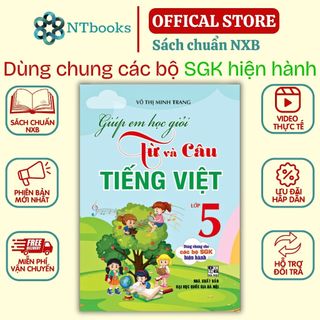 Sách - Giúp em học giỏi từ và câu tiếng việt lớp 5