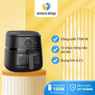Nồi Chiên Không Dầu PHILIPS NA230/00, Dung Tích 6.2 L, 13 Chức Năng Nấu - Bảo Hành 24 Tháng