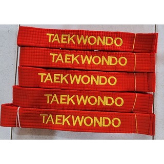 Đai Màu Thêu Taekwondo, Đai Taekwondo