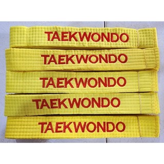 Đai Màu Thêu Taekwondo, Đai Taekwondo