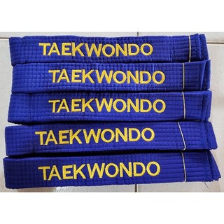 Đai Màu Thêu Taekwondo, Đai Taekwondo