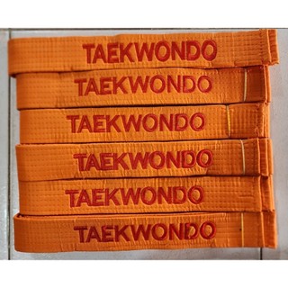 Đai Màu Thêu Taekwondo, Đai Taekwondo