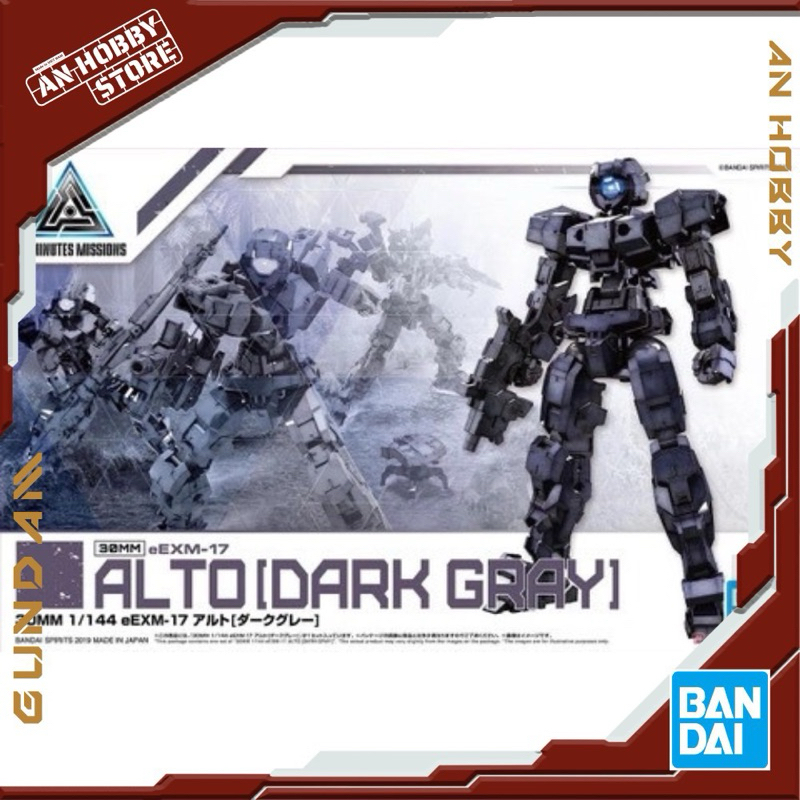 [HÀNG CÓ SẴN] BANDAI Mô hình lắp ráp 30MM ALTO (Dark Gray)