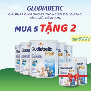 Sữa Bột Cho Người Tiểu Đường Gludiabetic Plus Hộp 400G Chính Hãng Japa kids