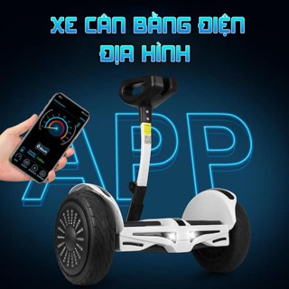 Xe Điện Cân Bằng Mini Scooter Kết nối Bluetooth Chế độ đèn LED thông minh chuyển hướng đổi màu cực chất, xe thăng bằng