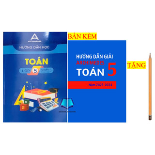 Sách - Hướng dẫn học toán + hướng dẫn giải chi tiết toán lớp 5 - quyển 1