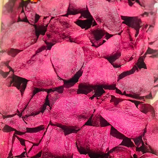 THUYTIENFOOD Khoai Tím Lát Sấy Giòn – Snack Ăn Vặt Healthy – Túi 200gr/500gr – Giòn Ngon Bổ Dưỡng
