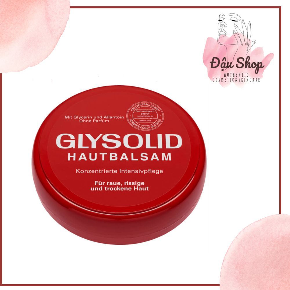 Kem Nẻ, dưỡng ẩm Glysolid Hautbalsam 100ml của Đức