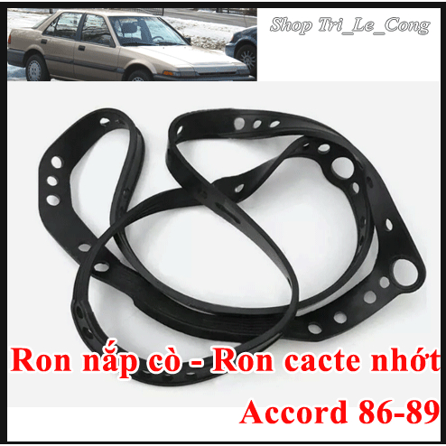 Accord 86-89 ron cacte nhớt dầu nắp cò Bơm nước giải tản nhiệt máy Honda động cơ 2.0 1.8 đời 87 88 m
