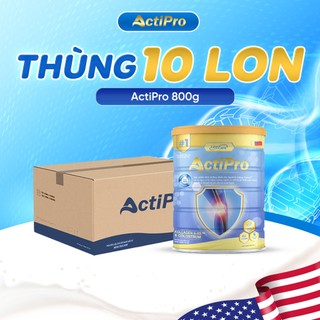Thùng 10 lon 850g sữa non actipro giải pháp dinh dưỡng toàn diện cho người xương khớp