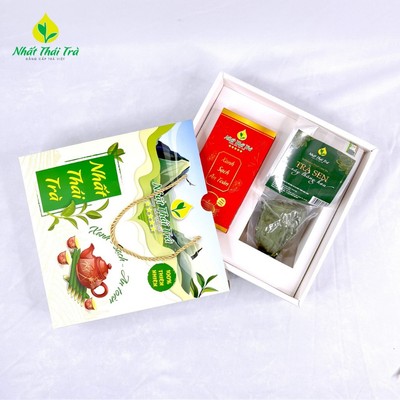 Trà Thái Nguyên cao cấp Nhất Thái Trà + Trà sen sấy thăng hoa - Hương vị thanh mát tự nhiên