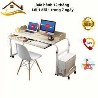 Bàn làm việc di động tăng giảm chiều cao, bàn máy tính lap top làm việc
