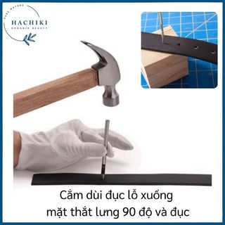 Đinh đục lỗ thắt lưng da dụng cụ đinh đồ đục lỗ thắt lưng nữ dây nịt hachiki
