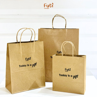 Túi Giấy Xi Măng Giấy Dày - Túi Giấy Kraft đựng có quai Đựng Hộp Quà