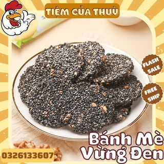 Bánh Mè Đen Dinh Dưỡng Ăn Kiêng Healthy, Bánh Vừng Mè Đen Truyền Thống