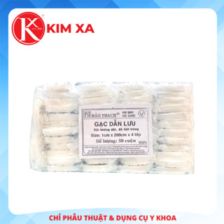 GẠC DẪN LƯU TIỆT TRÙNG BẢO THẠCH (1 bịch/ 50 cuộn)