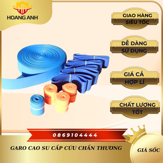 Garo cao su 6x100cm – Garo cao su y tế cứu hộ cứu nạn giúp cầm máu tạm thời trong trường hợp tổn thương mạch máu
