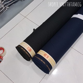 Vải Quần Tây THÁI TUẤN STRETCH KAKI Màu Đen