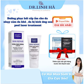 Kem dưỡng phục hồi da Martiderm dành cho da nhạy cảm da bị tổn thương