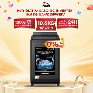 Na-fd105w3bv máy giặt panasonic inverter 10.5 kg na-fd105w3bv -