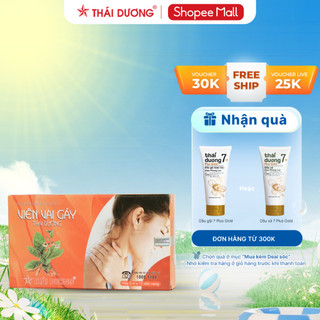 TPBVSK Viên vai gáy Thái Dương 2 vỉ x 15 viên giảm nhức mỏi, lưu thông khí huyết_Sao Thái Dương