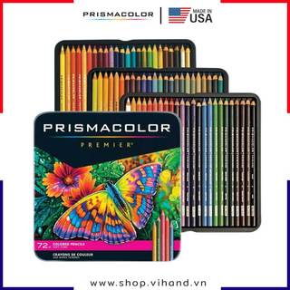 [VIHAND - CHÍNH HÃNG] Bộ bút chì màu Prismacolor Premier Soft Core – Hộp thiếc – 72 Màu