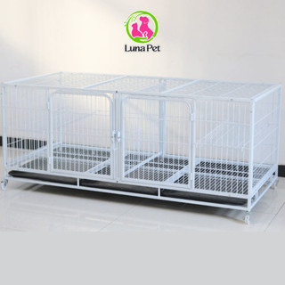 Lồng chuồng nuôi chó mèo size lớn 2M1 Luna Pet CN05 - Chuồng nuôi chó mèo sơn tĩnh điện
