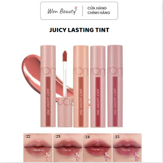[NEW] [Màu full 06-29] Son Tint Bóng Romand Juicy Lasting Tint 09 12 13 16 18 19 20 21 23 24 29